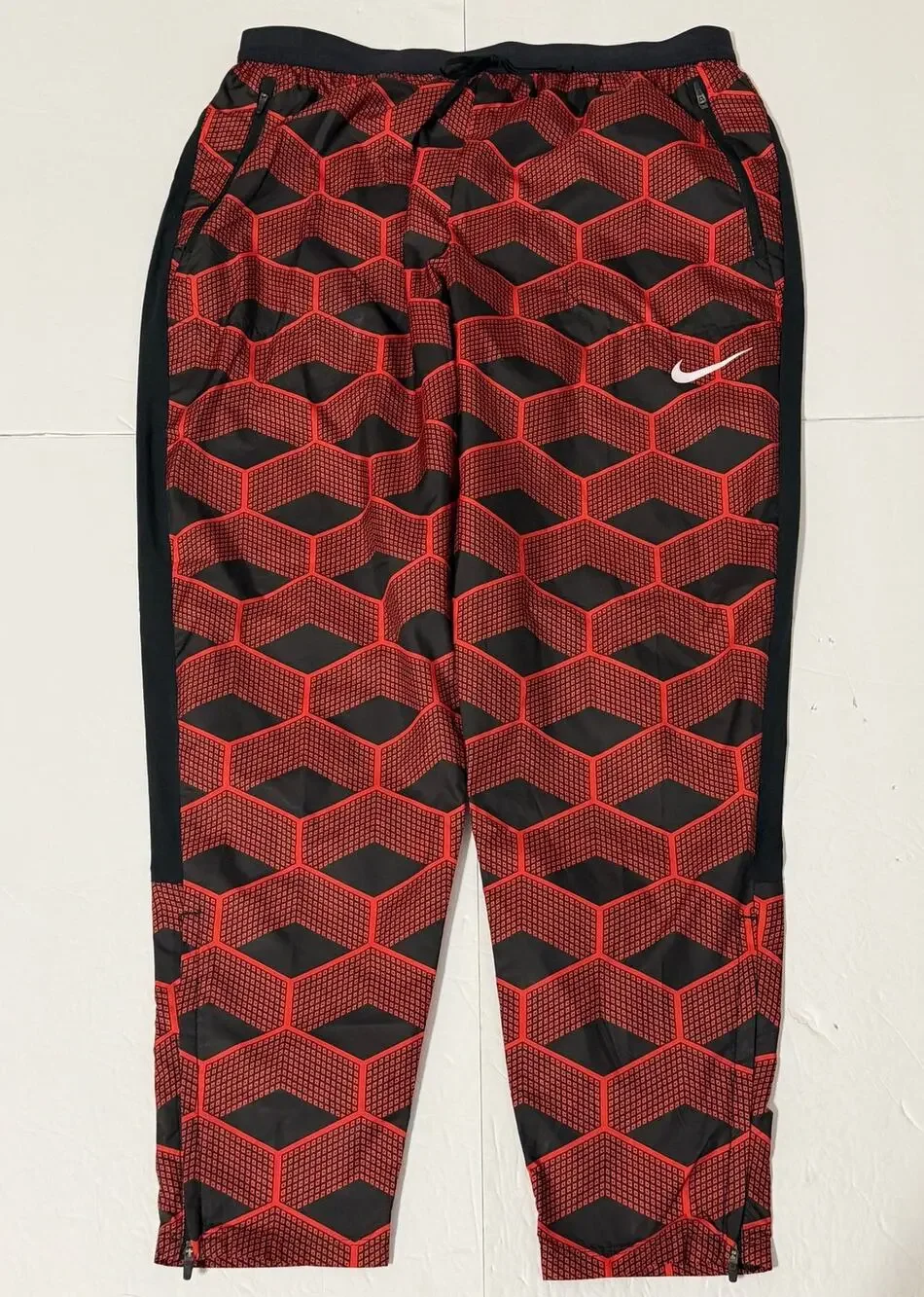 Nike Shieldrunner Team Kenya Track Pants, Red & Black, Size L